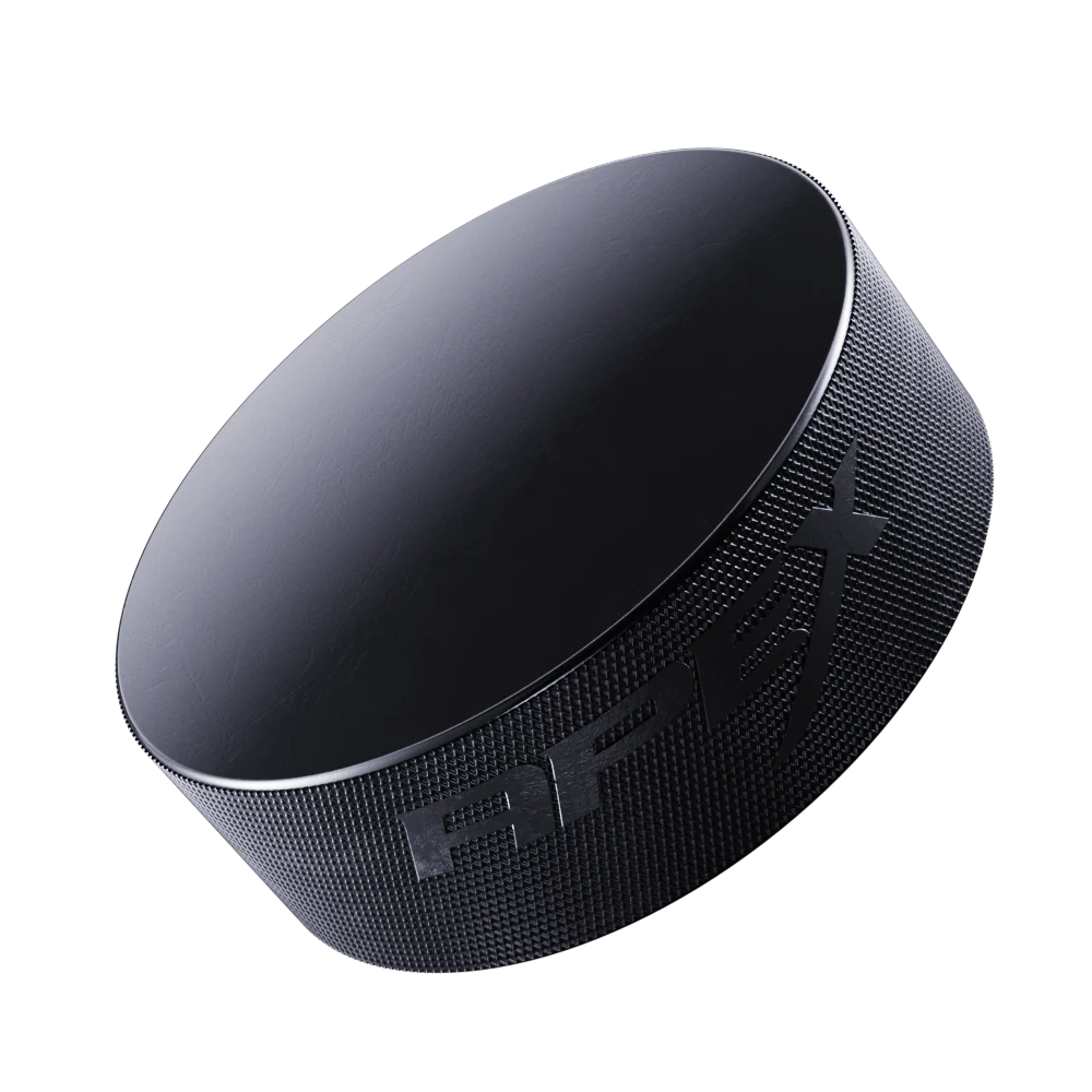 Apex hockey puck product visualisation