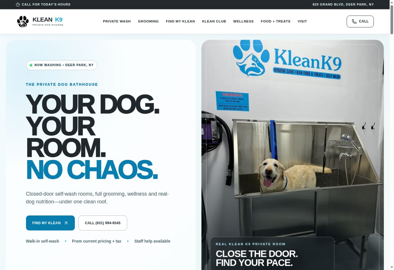 Morpheus transformation concept for Klean K9